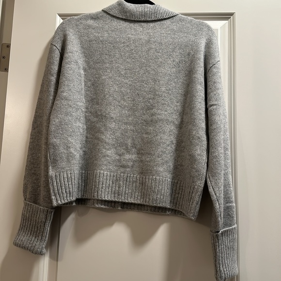 Paige Maxie Sweater - Heather Grey Cashmere - Picture 16 of 16